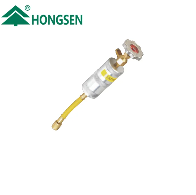 R134A Car Automotive A/C AC Oil&Dye Injector R134 R12 R22 2 oz Injection Tool Air Conditioning Refrigeration Oil Dye Injector