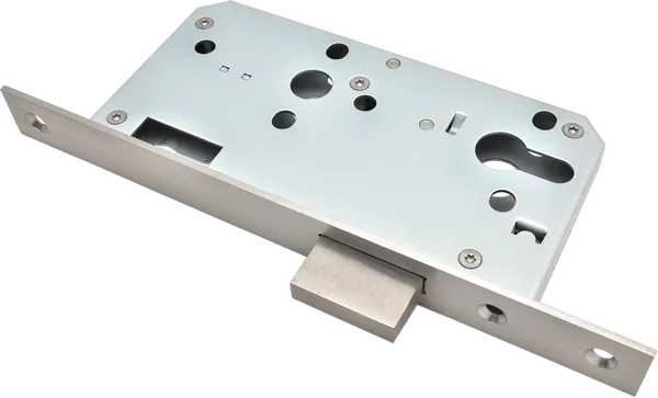 European standard cylinder deadlock 5572ZD with CE fire rating 2/4 hours on timber/steel door HANRUI brand useD in storeroom