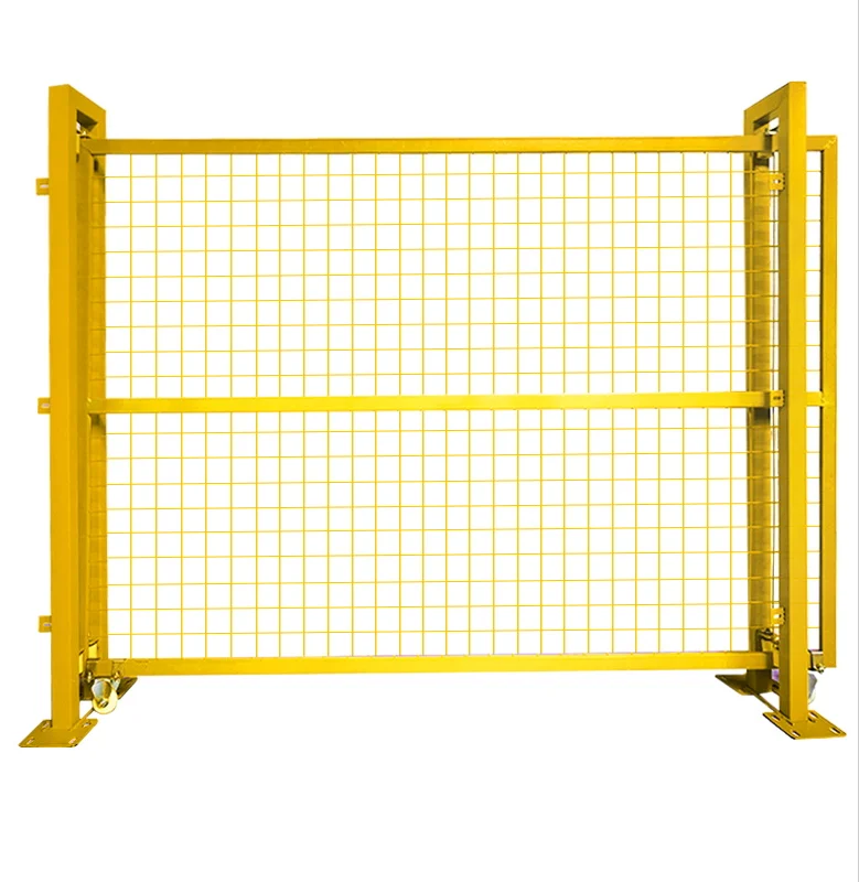 Workshop warehouse isolation net thickened punched plate fence movable partition fence net factory equipment fence customization