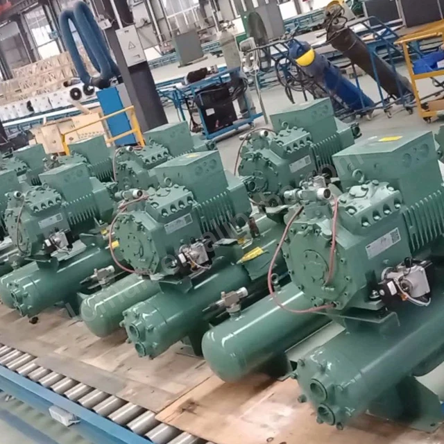 Loman Bit-zer Germany Original semi hermetic reciprocating piston refrigeration Bit-zer compressor 4DES-5Y 4DC-5.2Y 5HP china pr