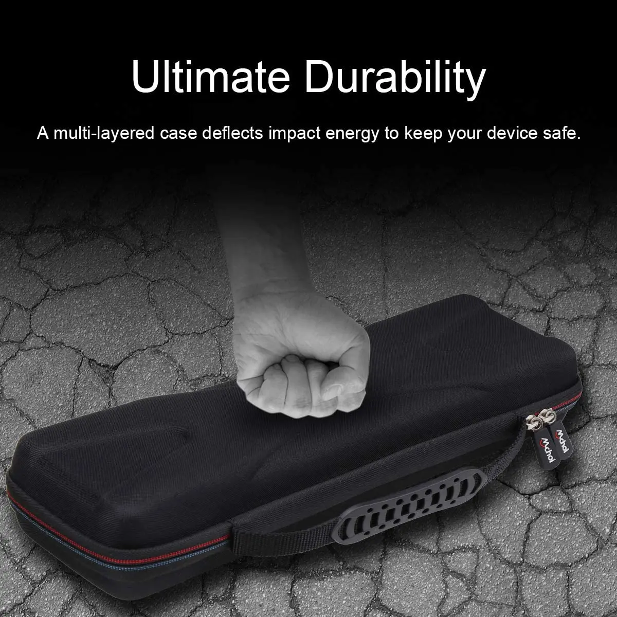 EVA Hard Portable Case  with Hercules DJ Starlight Pocket USB DJ  CASE