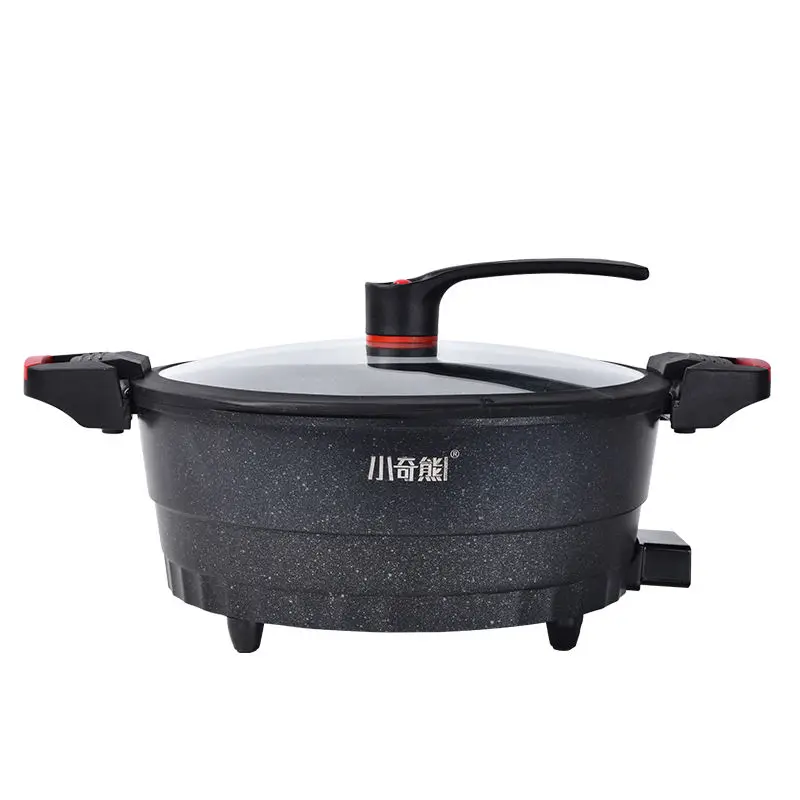 Многофункциональный антипригарный электрический горячий горшок комнатный семейный суп нагревательный