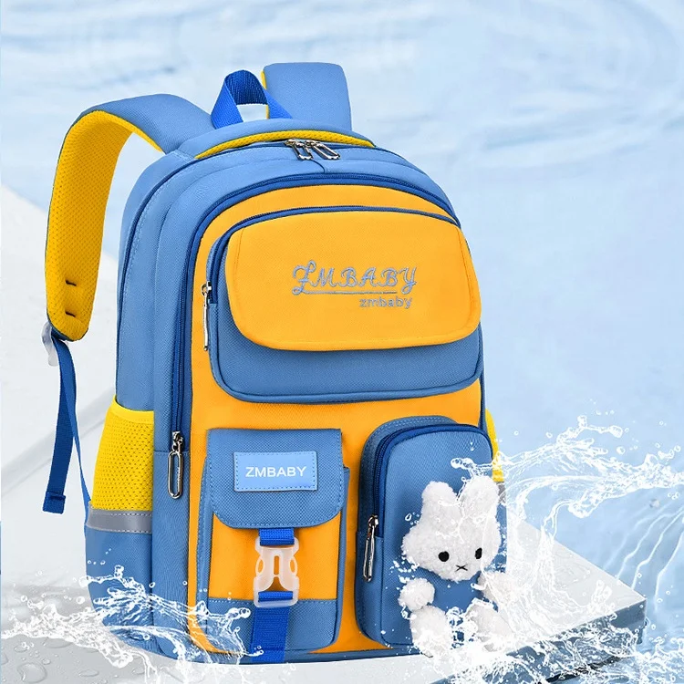 New Waterproof Oxford Kids Bagpack Custom LOGO Backpack Mochila Durable Boy Girl School bags With OEM LOW MOQ