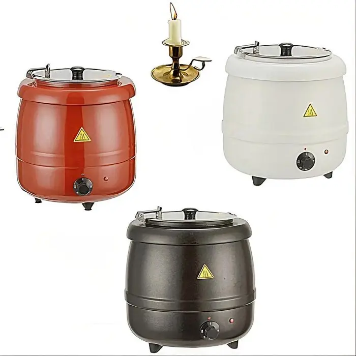 Fast Heating Buffet Electric Soup Kettle Heating Pot Electric Soup Kettle Pot Catering Electric Soup Kettle Warmer