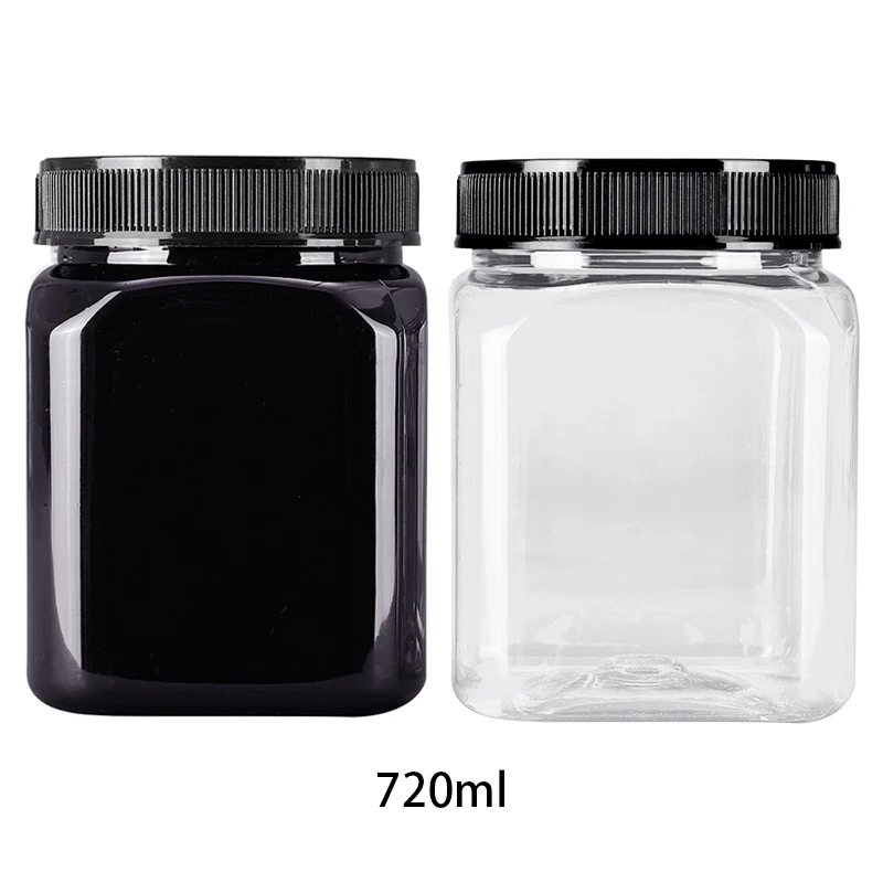 Wholesale customization High quality plastic food container Transparent Honey Bottle PET 145ml 180ml 215ml 360ml 720ml