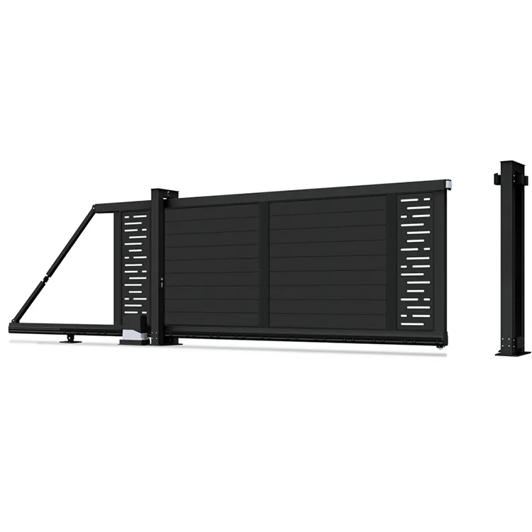 Factory supply Intelligent Floating Sliding Door Automatic Sliding Door Light Suspension Gate for Industry