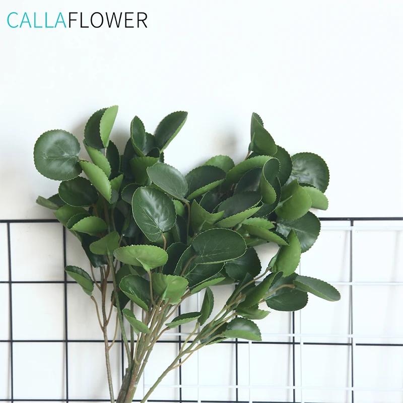 Artificial Plants Leaf Foliage Bush Home Office Garden Flower Wedding Decor