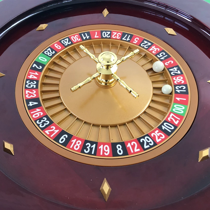 20inch Deluxe Wooden High Glossy Roulette Wheel
