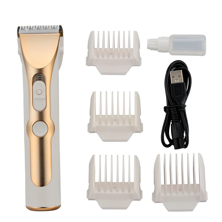 ZC Professional Men Electric LED Display Cordless Hair Cutter Clipper Grooming Kit