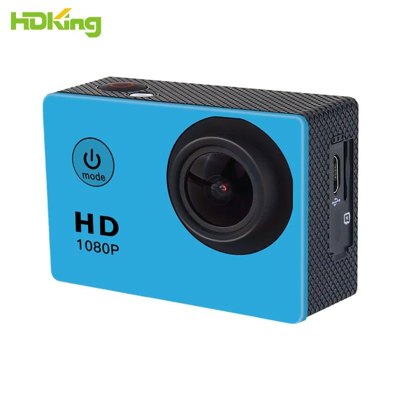 1080P Mini action cam wifi support with 30M waterproof action camera for extreme sports