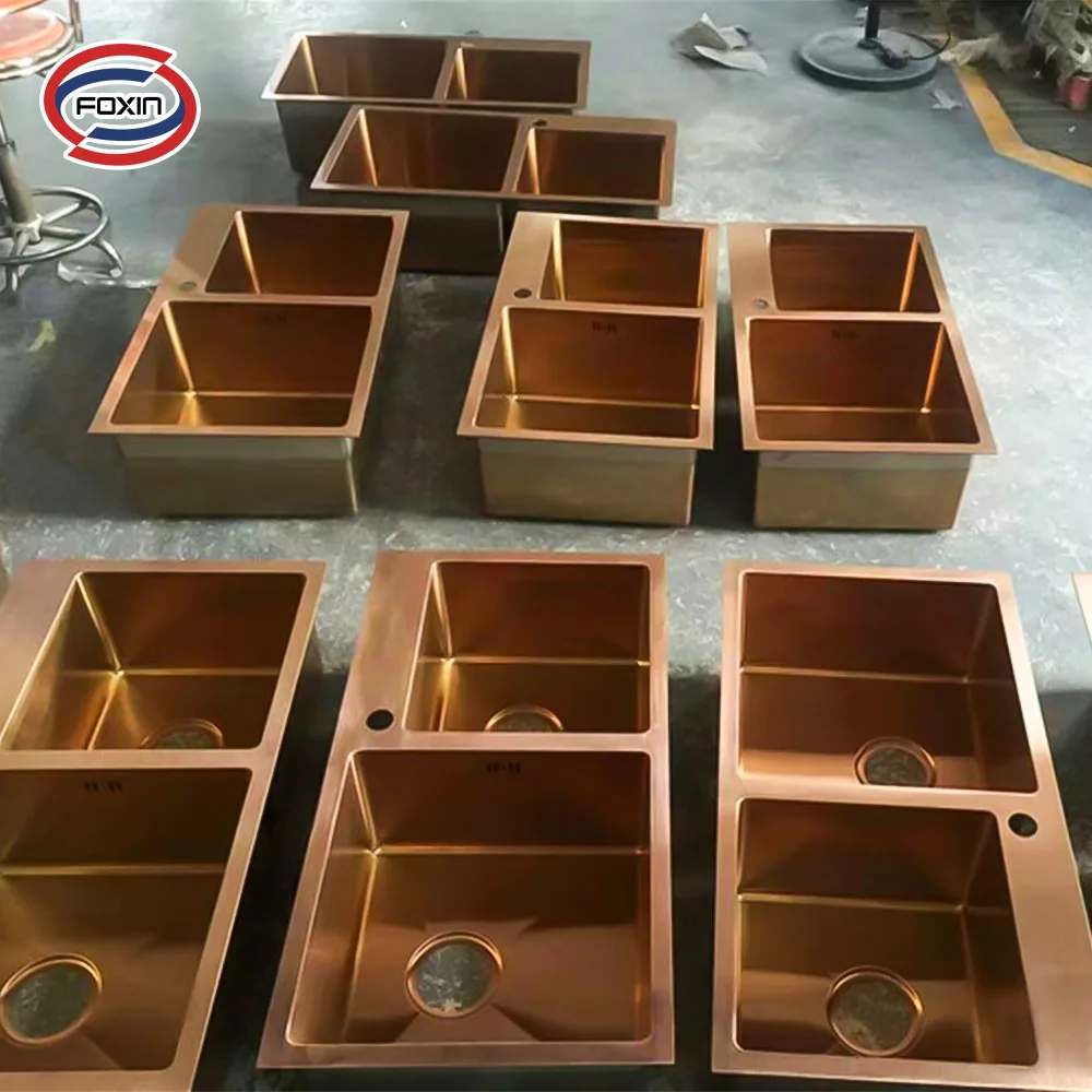 Metal Sanitary Ware Bath Fitting Water Faucet Tap Washbasin Sink Titanium Plating Machine