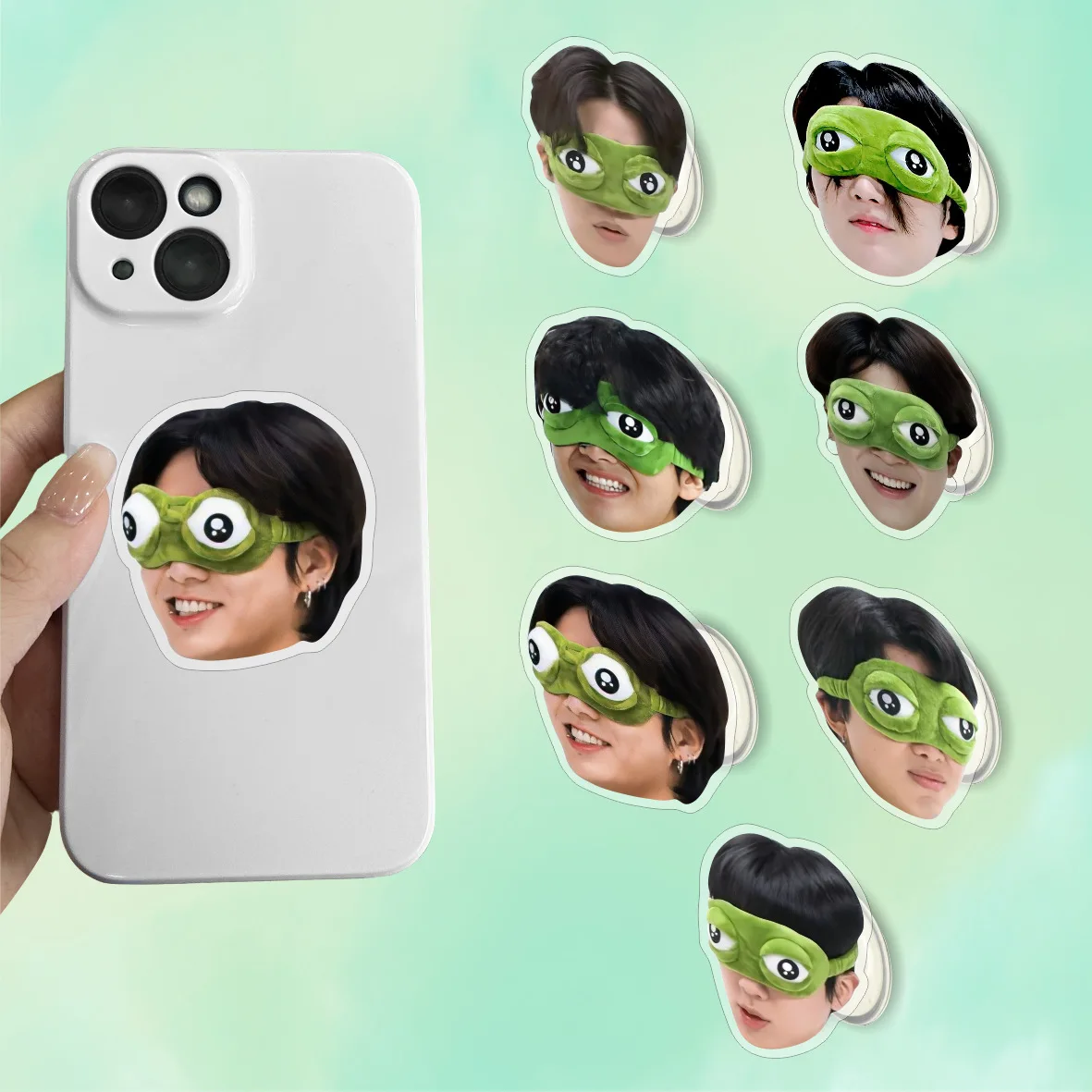 Wholesale KPOP Idol Bangtan Boys V JUNGKOOK JIMIN JIN SUGA RM  Phone Holder