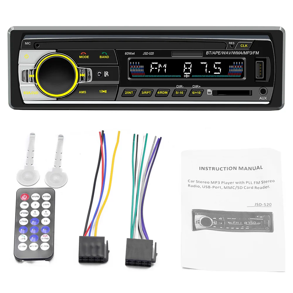 New Car BT MP3 player card U disk car radio instead of cd dvd CAR DVD