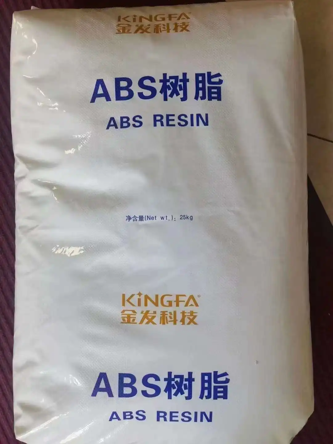 The popular injection-grade, high rigidity, low density and high gloss ABS particle 740 is used for home appliance components