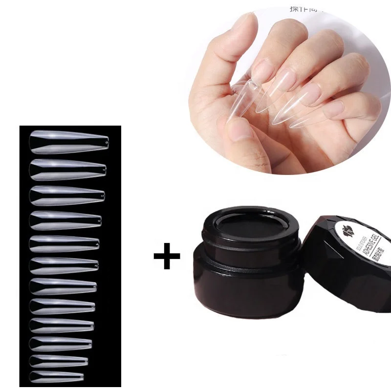 10 г на клейкой основе гель с 120 шт. для ухода за ногтями и стразами бесплатная подарочная однотонные наращивание ногтей комплект из 3 вещей для продажи