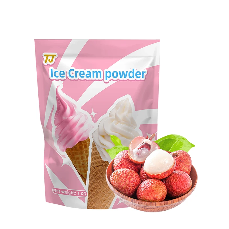 Custom label cheap price wholesale mixed flavor ice cream powder