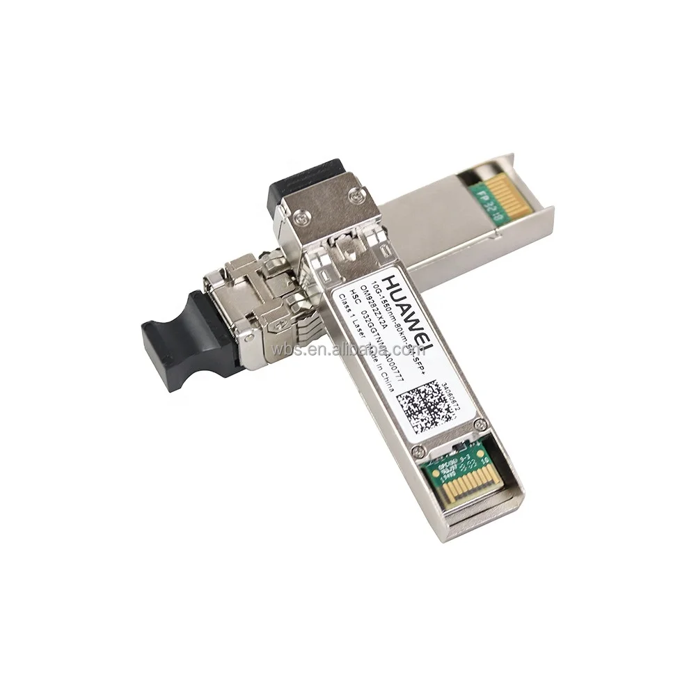 Горячая Распродажа оптический модуль 10G 1550nm 80km SM SFP + Ethernet трансивер для