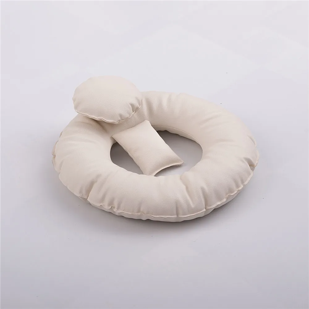 Photo Posing Bean Bag Pillow Basket Stuffer Baby Photography Prop Newborn Posing Aid Pillow Photoshoot O Shape Basket