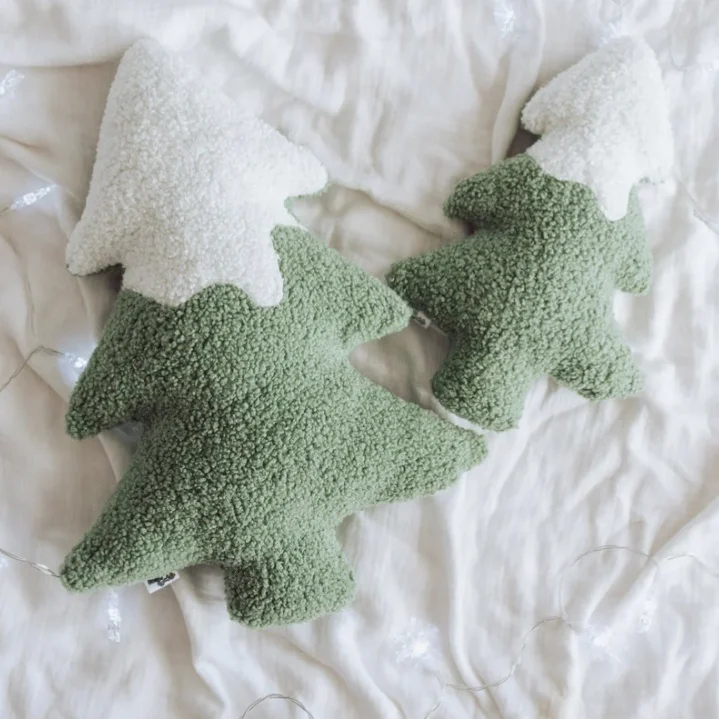 Christmas Collections Fluffy Teddy Comforter Candycane Snowy Sock Gingerbread Man Christmas Tree Dummy Pacifier clip holder