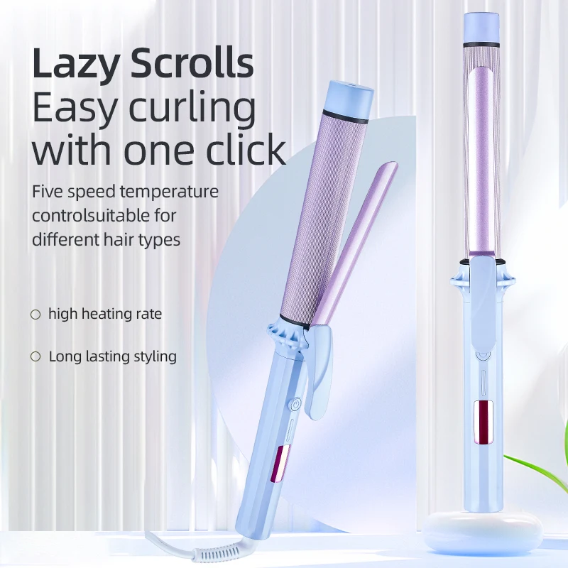 Electric Hair Salon Curl Factory Hot Waver Curly Ceramic Barrel Wand Tong Crimper Barber Curling Iron Hair Curler Styling Tools