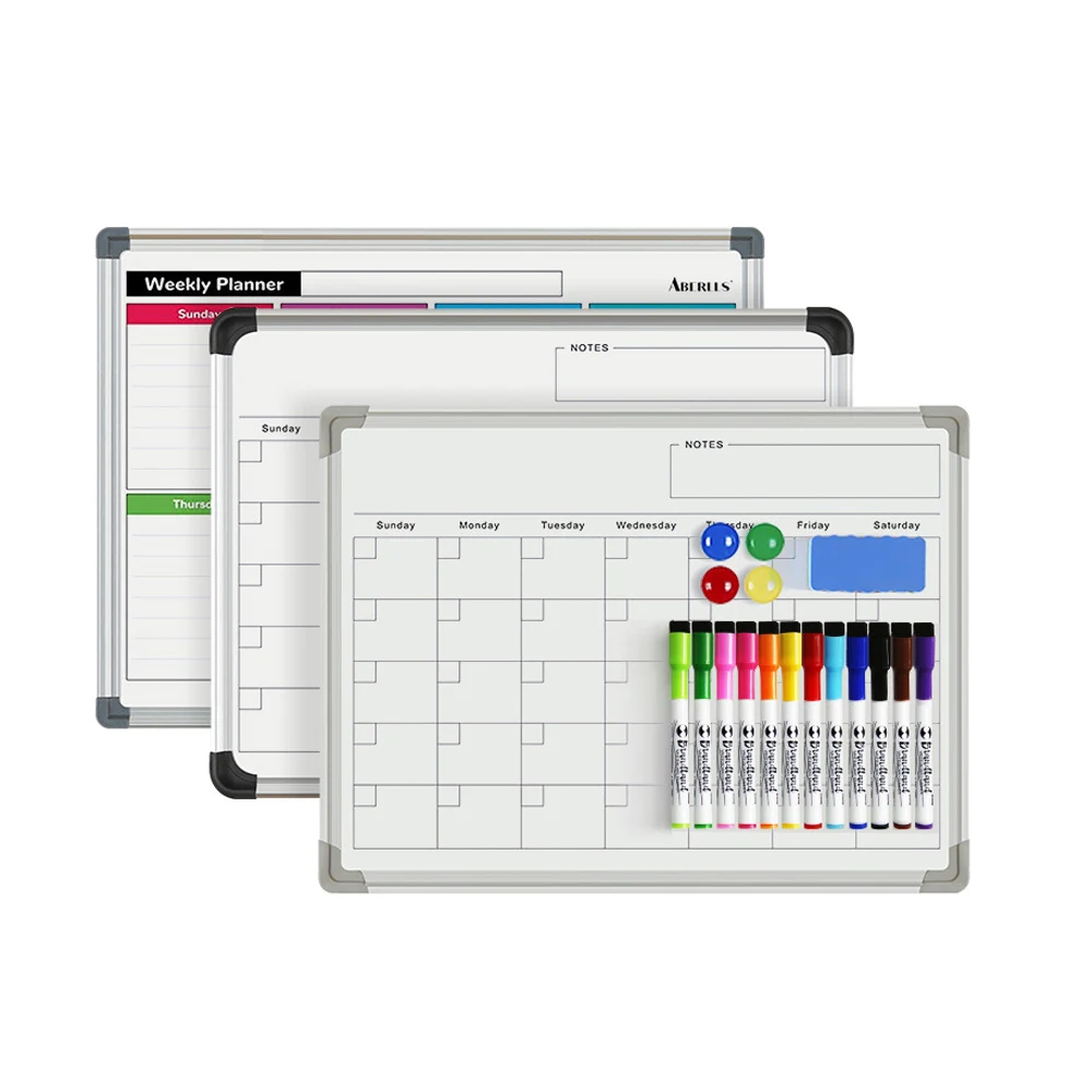 Aluminum Alloy Edge Home Teaching Magnetic Whiteboard Wall-mounted Writing Magnetic Board Dry Erase Writing Board