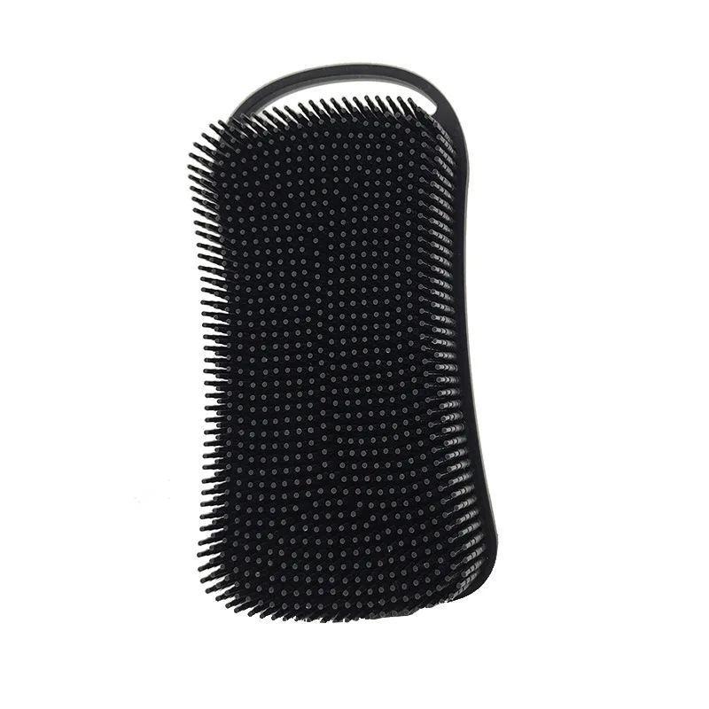 High Quality Soft Bristles Brush Cleaner Body Silicone Bath Brushes Sponges