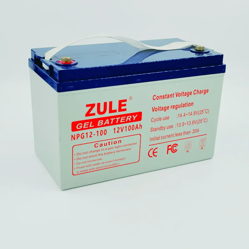 Factory Price Manufacturer Direct Selling gel battery 12v 100ah