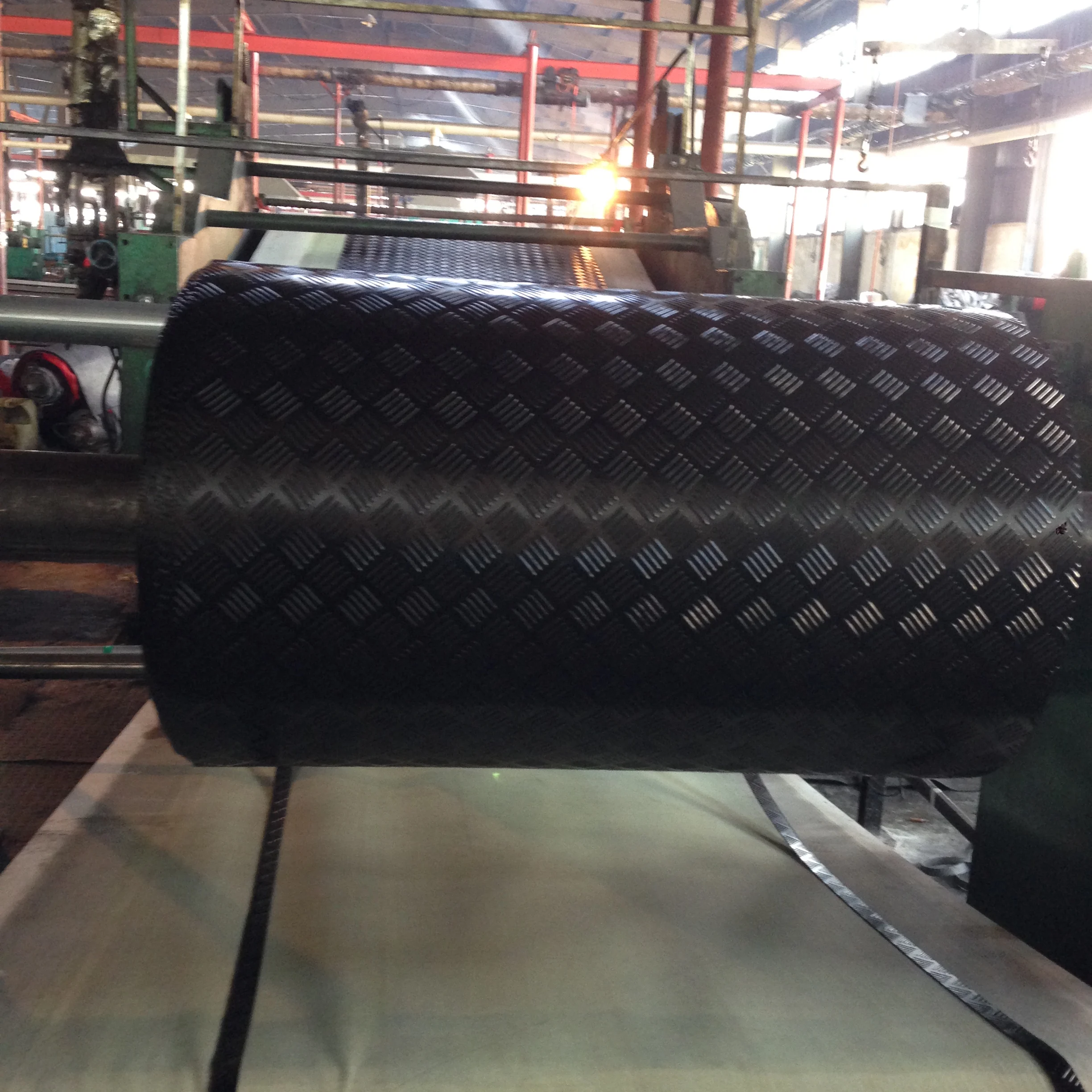 PVC anti-slip floor matting roll