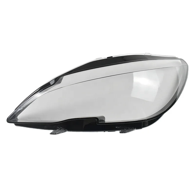 TIEAUR auto part black border transparent headlight lens cover for Peugeot408 15-19 Year