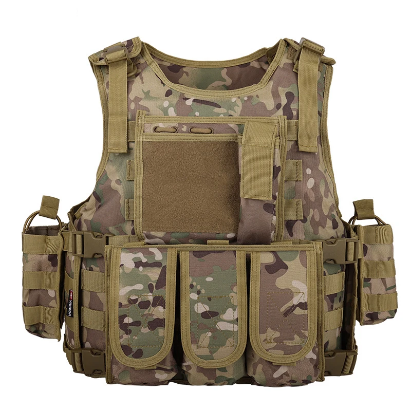 Lightweight Oxford Tactical Safety Body Protection Armor Vest Outdoor Plate Carrier