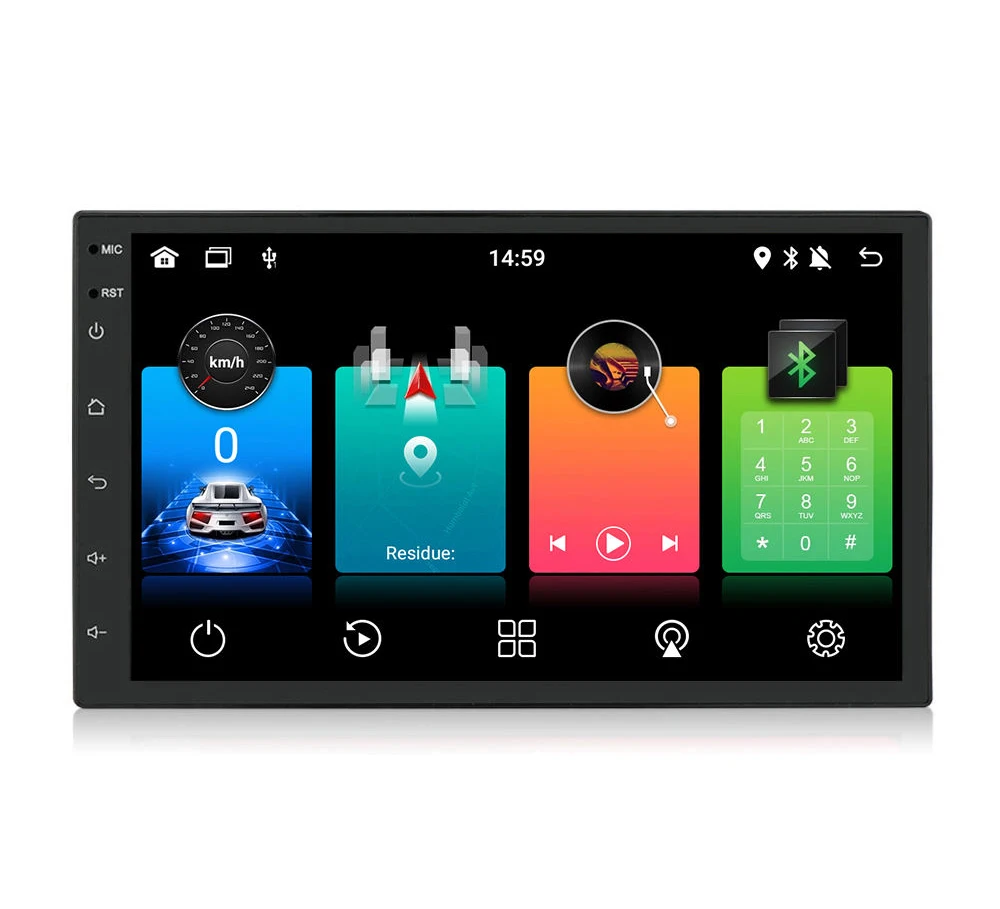 Car Accessories Android 11 Navigator 1g RAM 1080p 7inch Car Radio Android Car DVD Mp3 Player