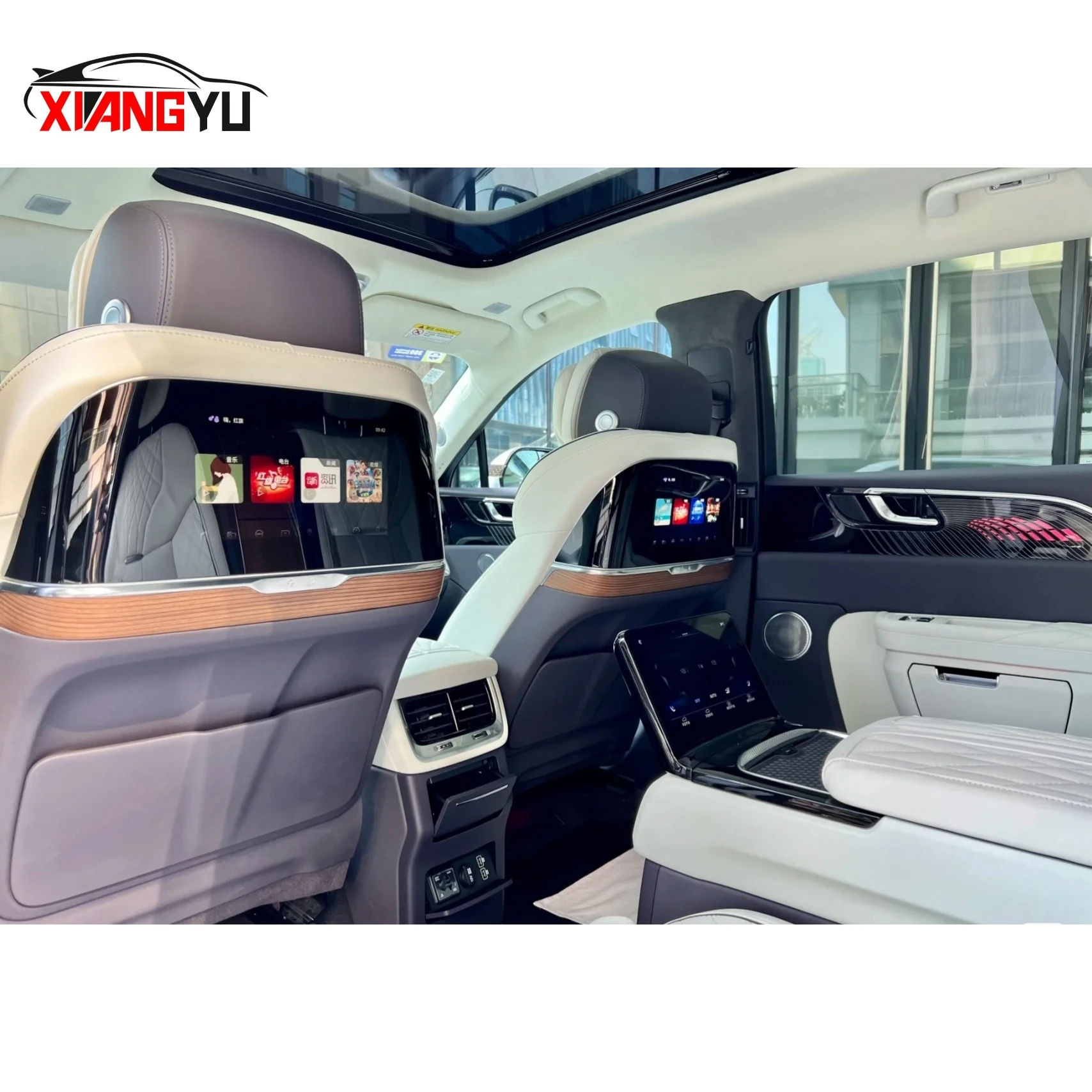 2022 китайский хунцы ehs9 новой энергии/детскй 4-колесный 4x4 электрических транспортных средств EV внедорожник авто электрический автомобиль для взрослых h9 e-hs9 автомобиля