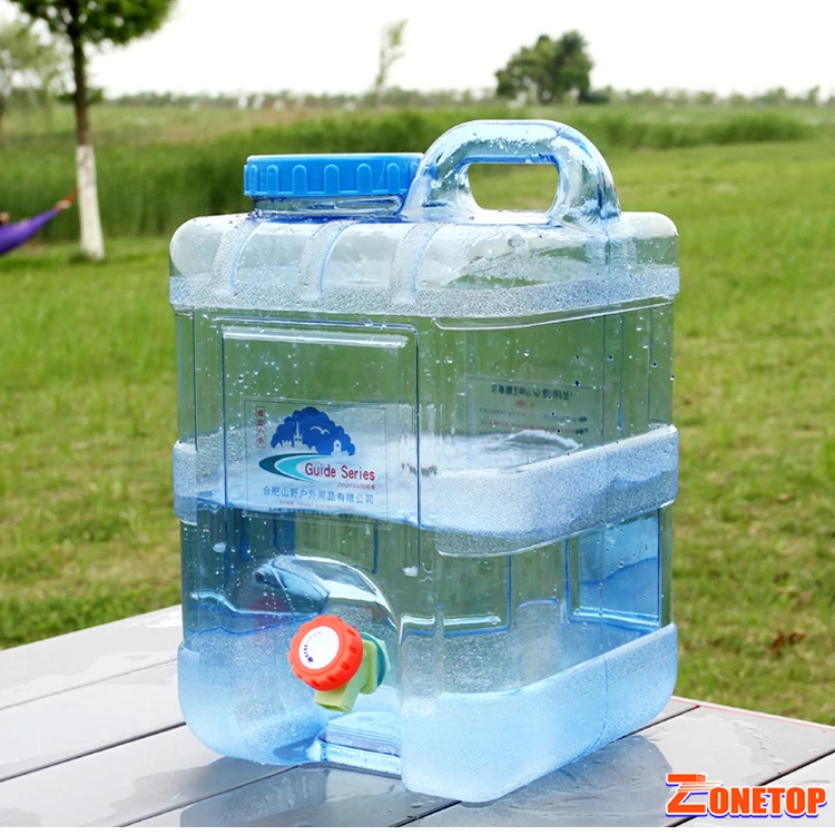 Eco-Friendly Plastic PC Material 10 Litre 15 l 20 Ltr Liter Drinking Mineral Water Jar With Handle And Tap