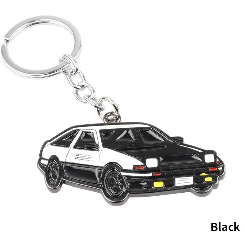 New car model key chain pendant metal gift accessories modified enamel keychains