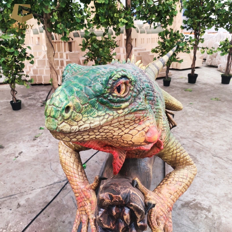 SGAI74 Insect park decoration lifelike animatronic robotic animal lizard model for sale