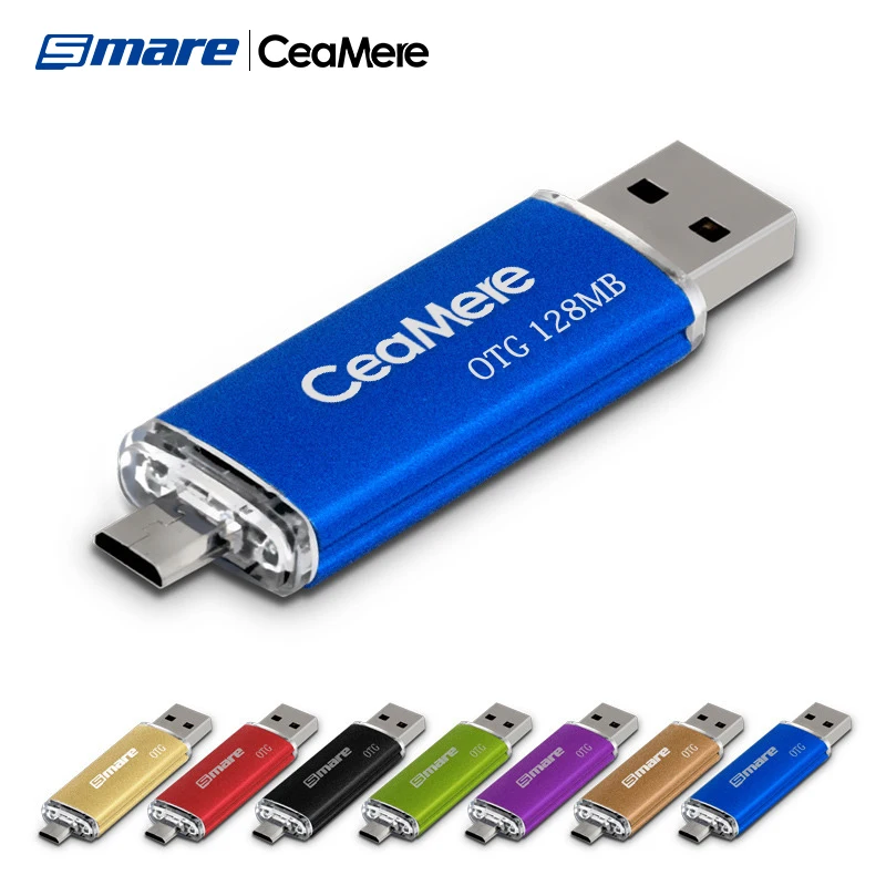 Ceamere телефон USB флэш-накопитель 16 Гб оперативной памяти, 32 Гб встроенной памяти, 4GB/8GB/16GB/32GB/64GB флэш-накопитель смартфон флешки на заказ OTG USB флэш-накопитель для телефона