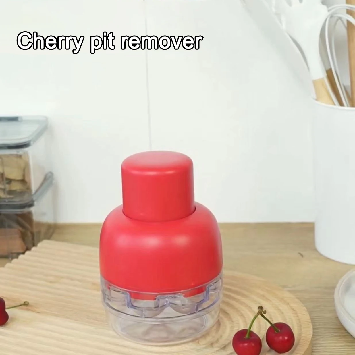 Rayshine Multi-Function Stoner Seed Removertool Cherry Pitters Corer Tool With 8 Individual Holes For Making Cherry Jam