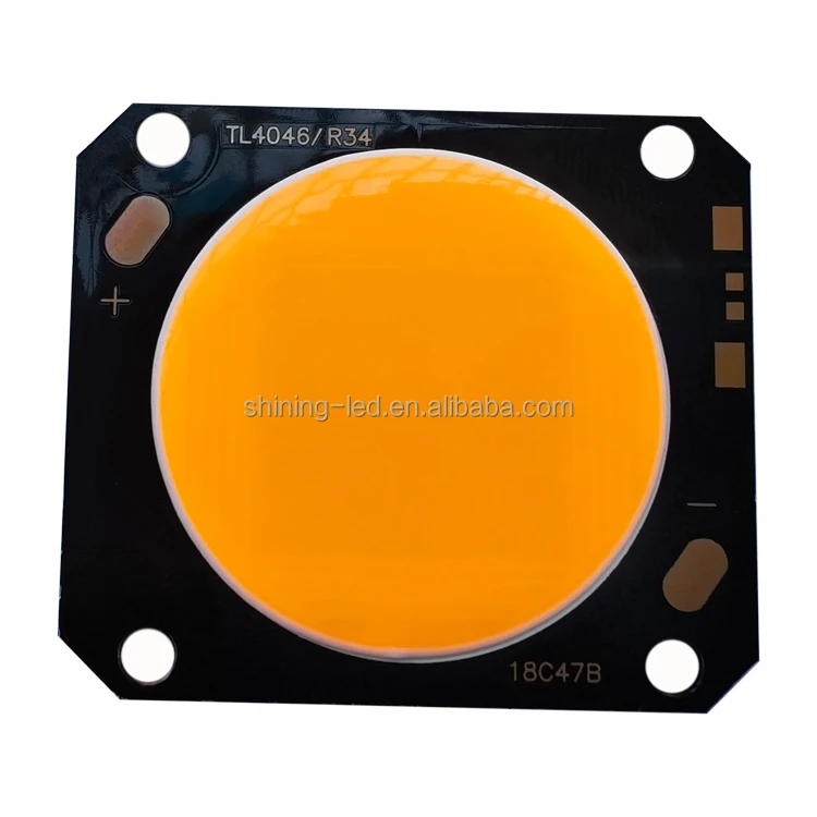 Flip Chip 300W 200W 500W COB LED Chip High Power Small Size 4046 Copper Substrate White Green Blue Yellow Amber Cyan Orange Pink