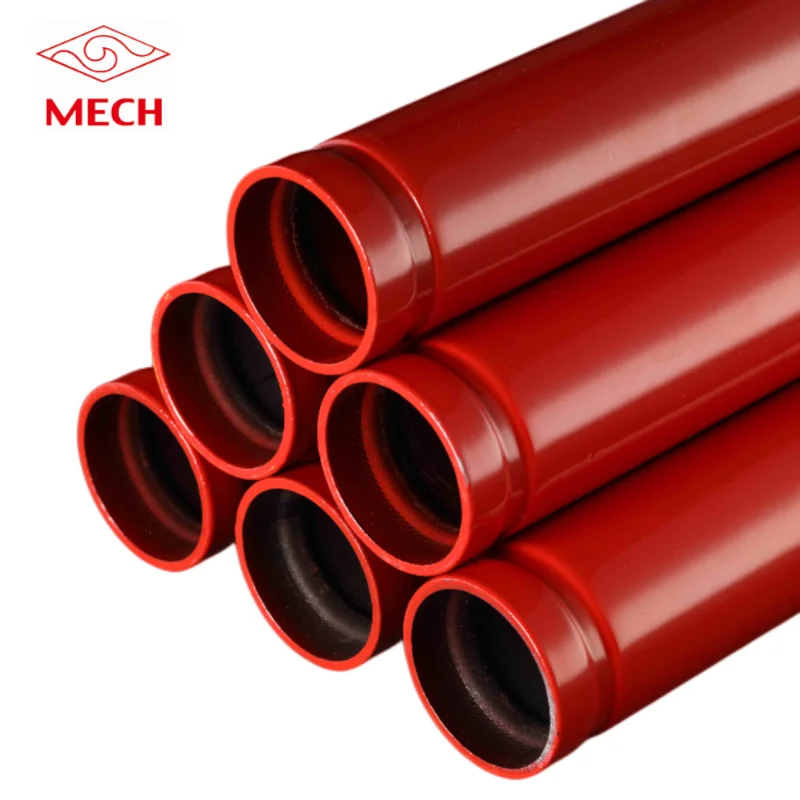 Hot sales MECH brand tube ERW welded ms steel epoxy power coated pipes/epoxy resin powder for pipe coating pipe