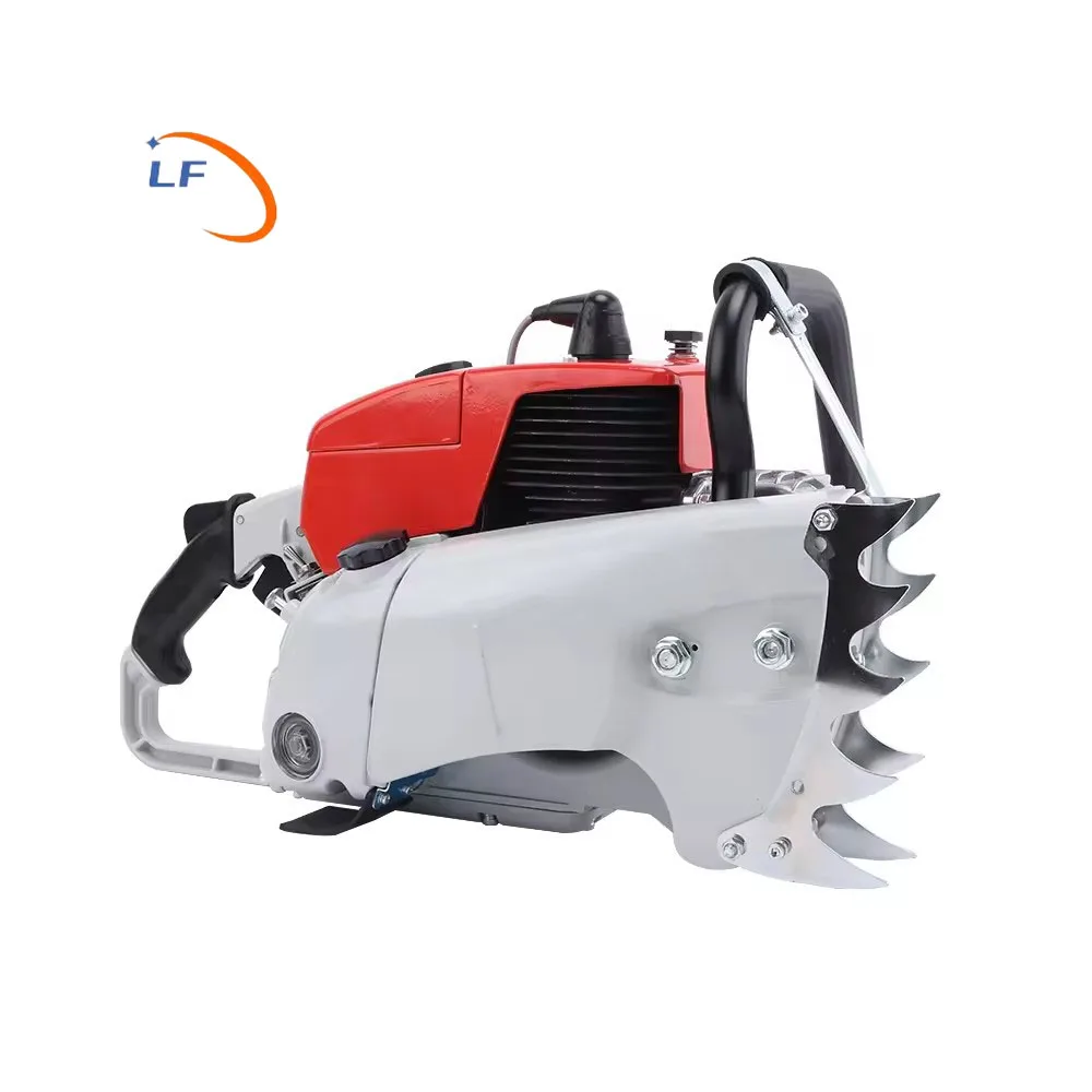 tree cutting chainsaw petrol 52cc heavy duty chain saw with automatic lubrication