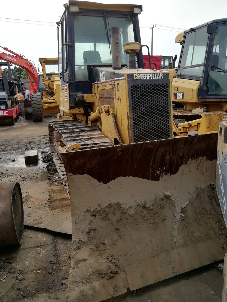 Б/у оригинальный сделано в Японии бульдозер cat D5c