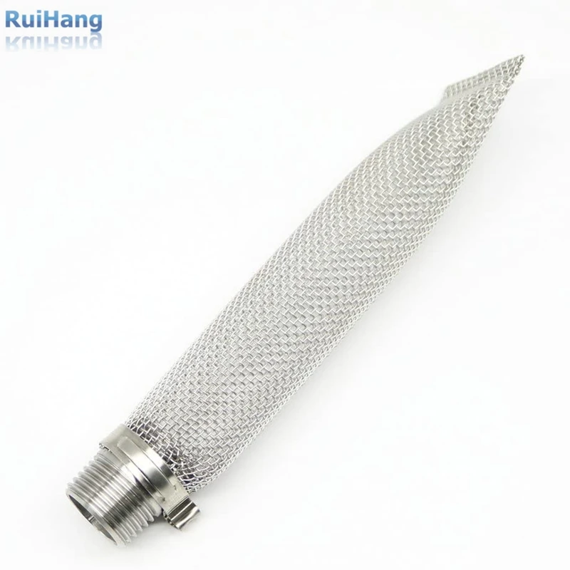 Reusable Stainless Steel 304 Beer Filter Tube Mash and Tun Boil Screen for Home Brewing and Wine Making