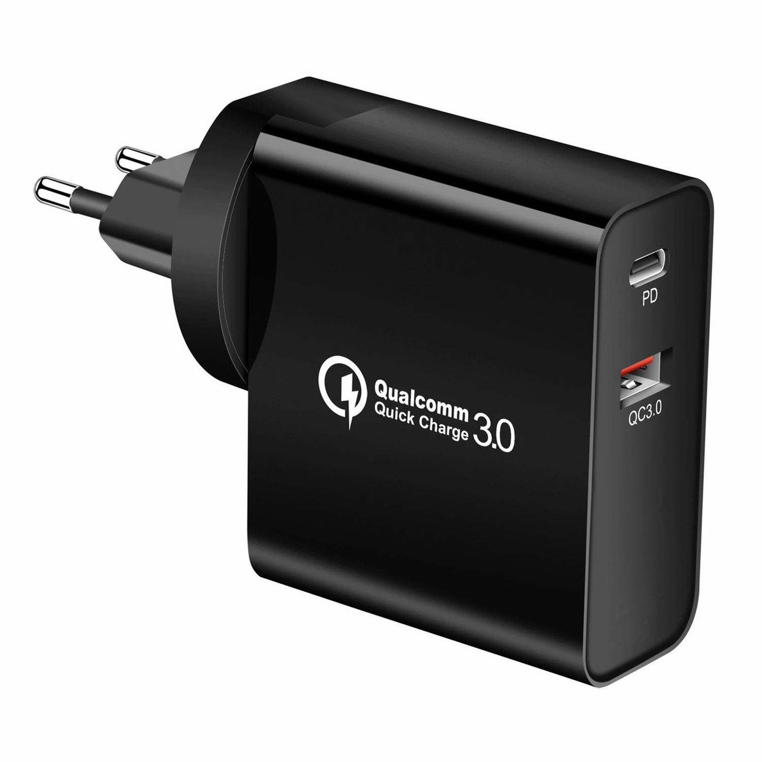 Wholesale Pd 65W Charger 2 In 1 Super Charge Dual Port Usb Wall Charger Type C Fast Charging Qc 3.0 for Macbook and all laptops