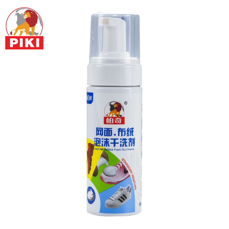 Large content 100 ml whiten shoes cleaning detergent sneaker shoe cleaning foam pump Shoe Cleaner Foam