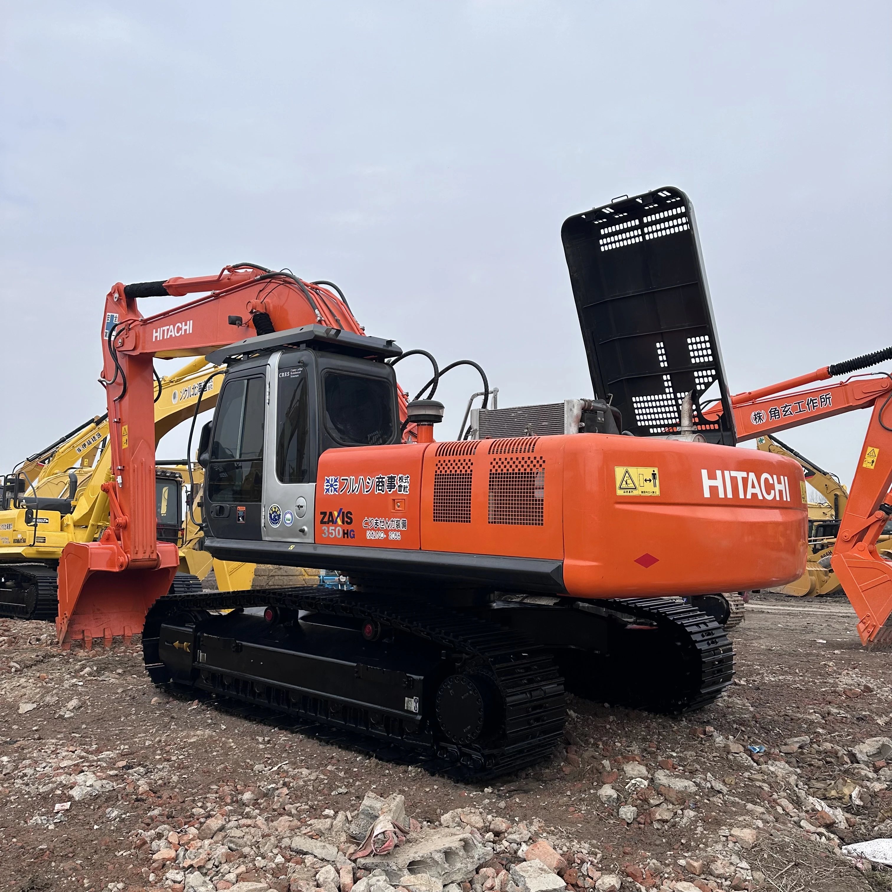 Used Hitachi Excavators ZX350 Excavator zx 350 35ton zx350H-3g construction equipment machinery for sale Japan zx350h good price