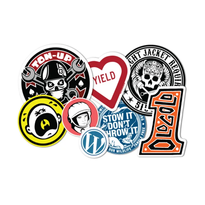 Customised Design Waterproof Self Adhesive Stickers Vinyl Pvc Die Cut Stickers For Laptop Decoration