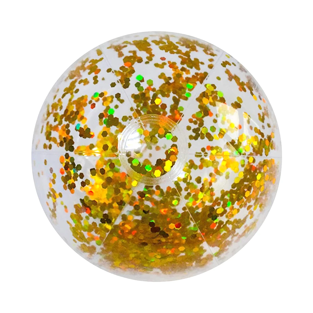 Wholesale Best Selling Custom Inflatable Glitter Ball Children Toys Beach Swimming Pool Floating Inflatable Water Games