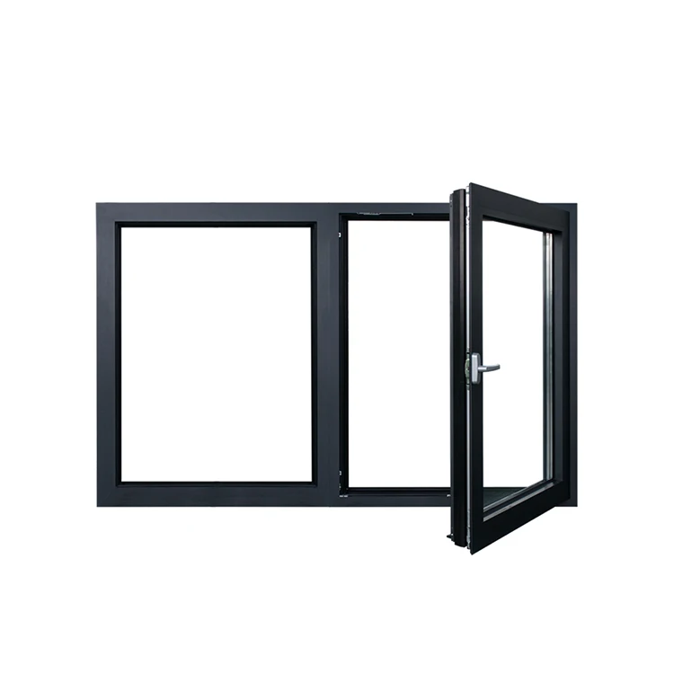 Manufacturer Wholesale Vertical Fire Rated Insulated Large Glass Windows