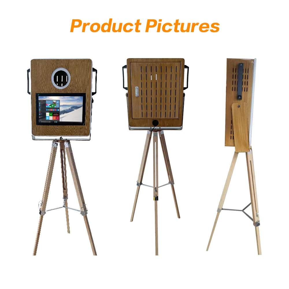 Proprint Wood Photo Booth Vintage Country Style Buy a Photo Booth Machine With Photo Booth Props