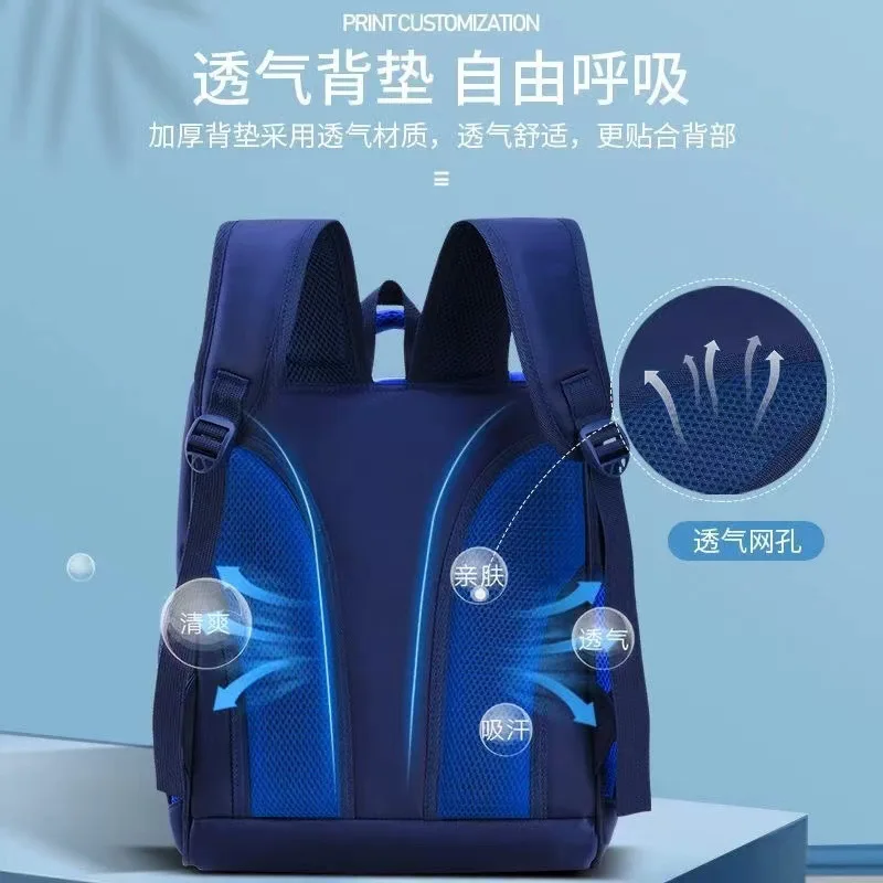 OEM Printed Kids Backpack Waterproof Primary School Student Children Boys Girls School Bags